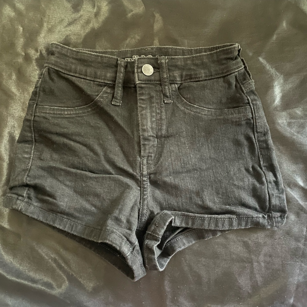 Wild Fable Black Jean Shorts